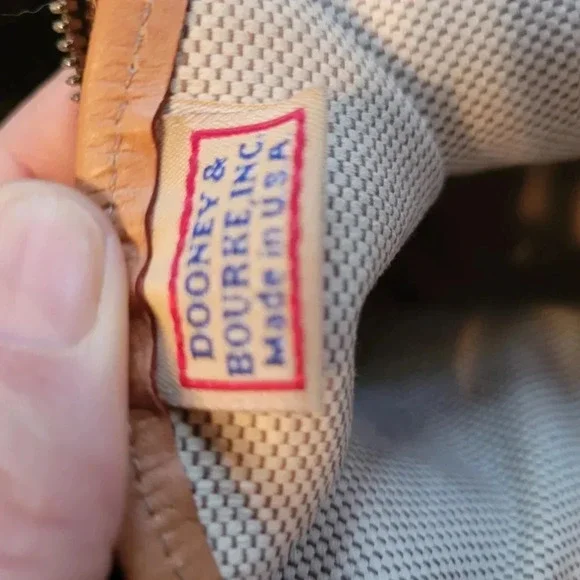 Dooney & Bourke Tan and Brown Satchel Bag - Picture 11 of 12